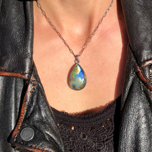 Labradorite Talisman Necklace