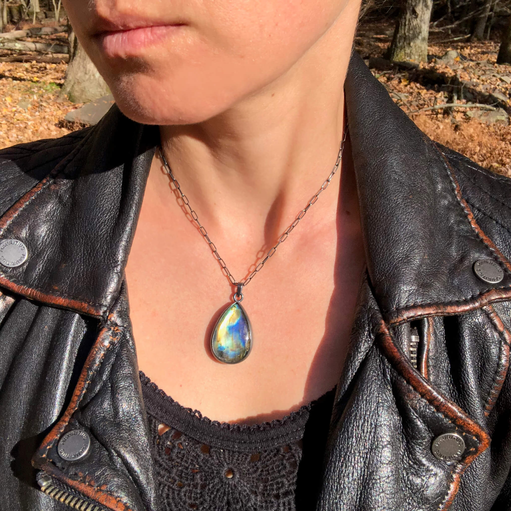 Labradorite Talisman Necklace