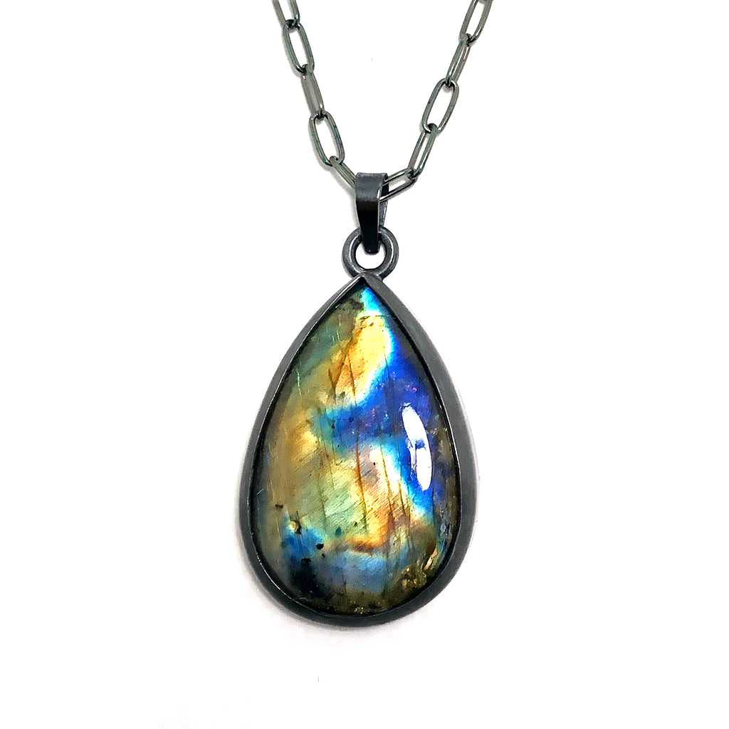 Labradorite Talisman Necklace