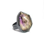Smoky Amethyst Talisman Ring. Season of the Witch collection by Alex Lozier Jewelry.