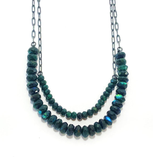 Green Labradorite Beads Chains – Alex Lozier Jewelry