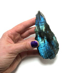 Labradorite Crystal. Alex Lozier Jewelry.