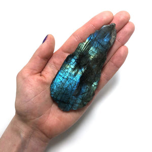 Labradorite Crystal. Alex Lozier Jewelry.